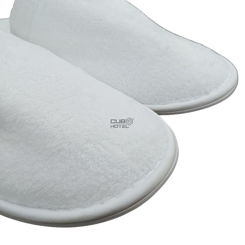  50 pares de pantuflas de hotel XL lavables y reutilizables