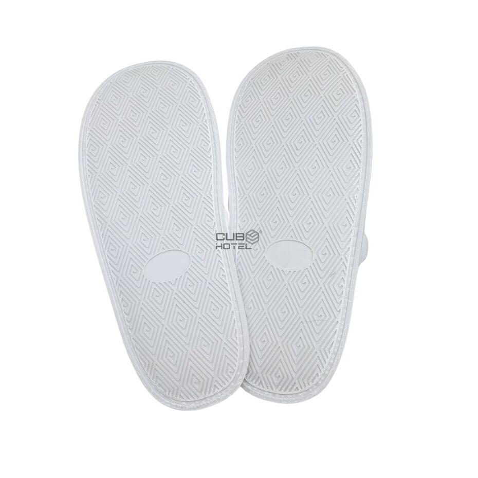  50 pares de pantuflas de hotel XL lavables y reutilizables