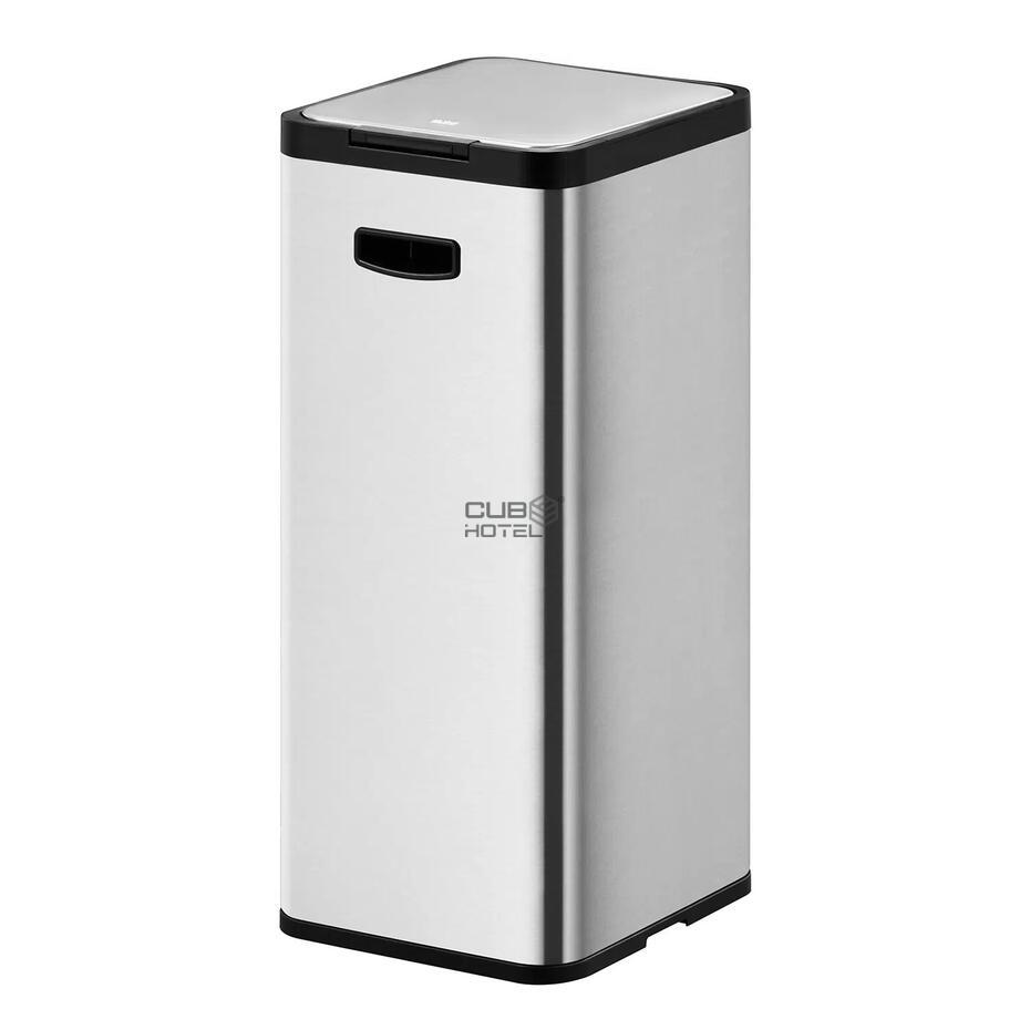 Cubo de Pedal Conectable 30L Acero Inoxidable Ecomaid 