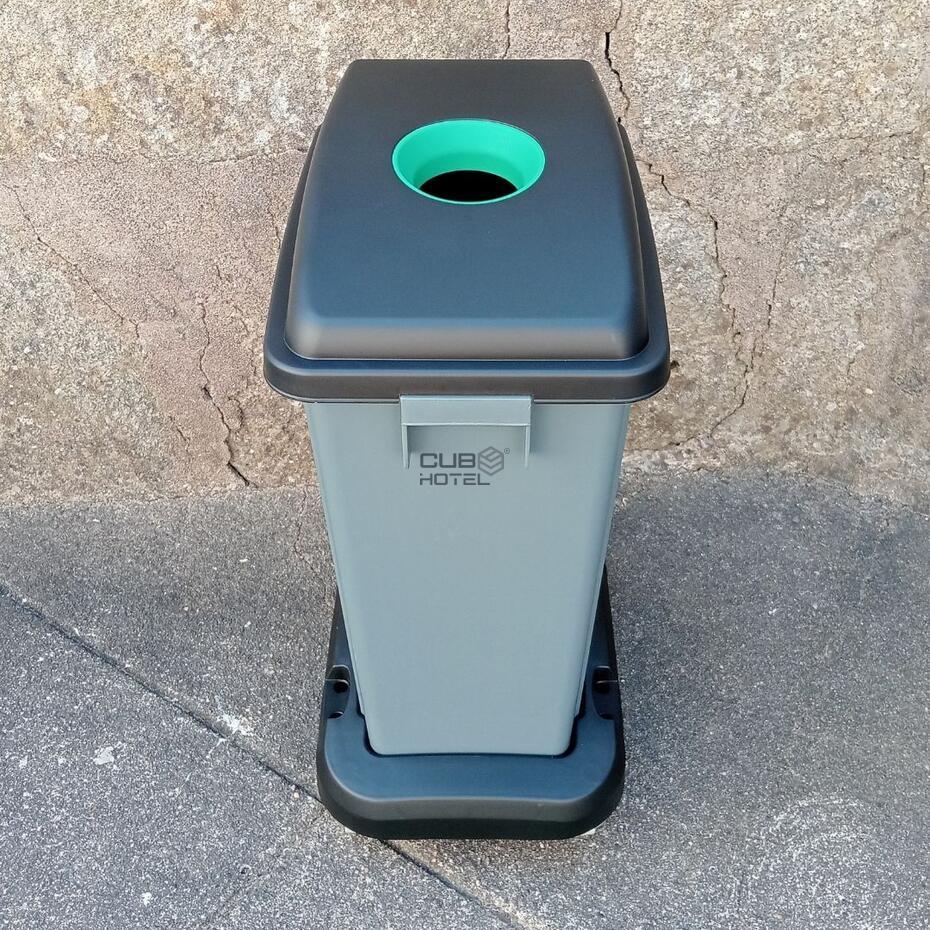 Ecoponto com rodas para Separação Resíduos  3x60L