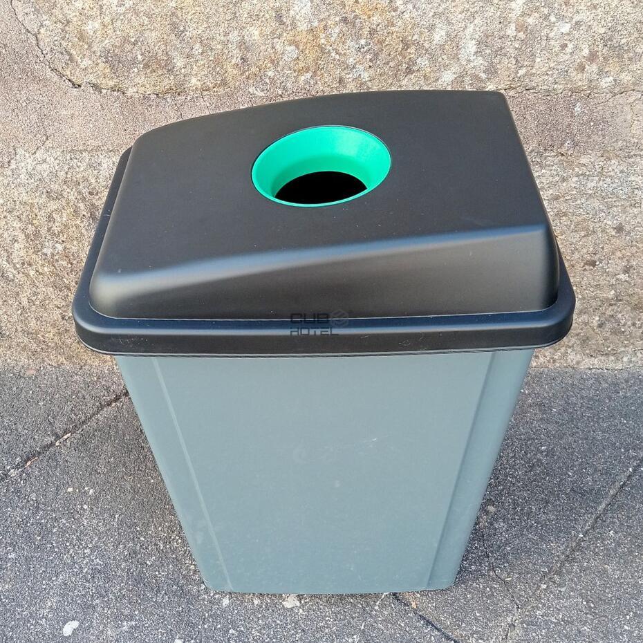 Ecoponto com rodas para Separação Resíduos  3x60L