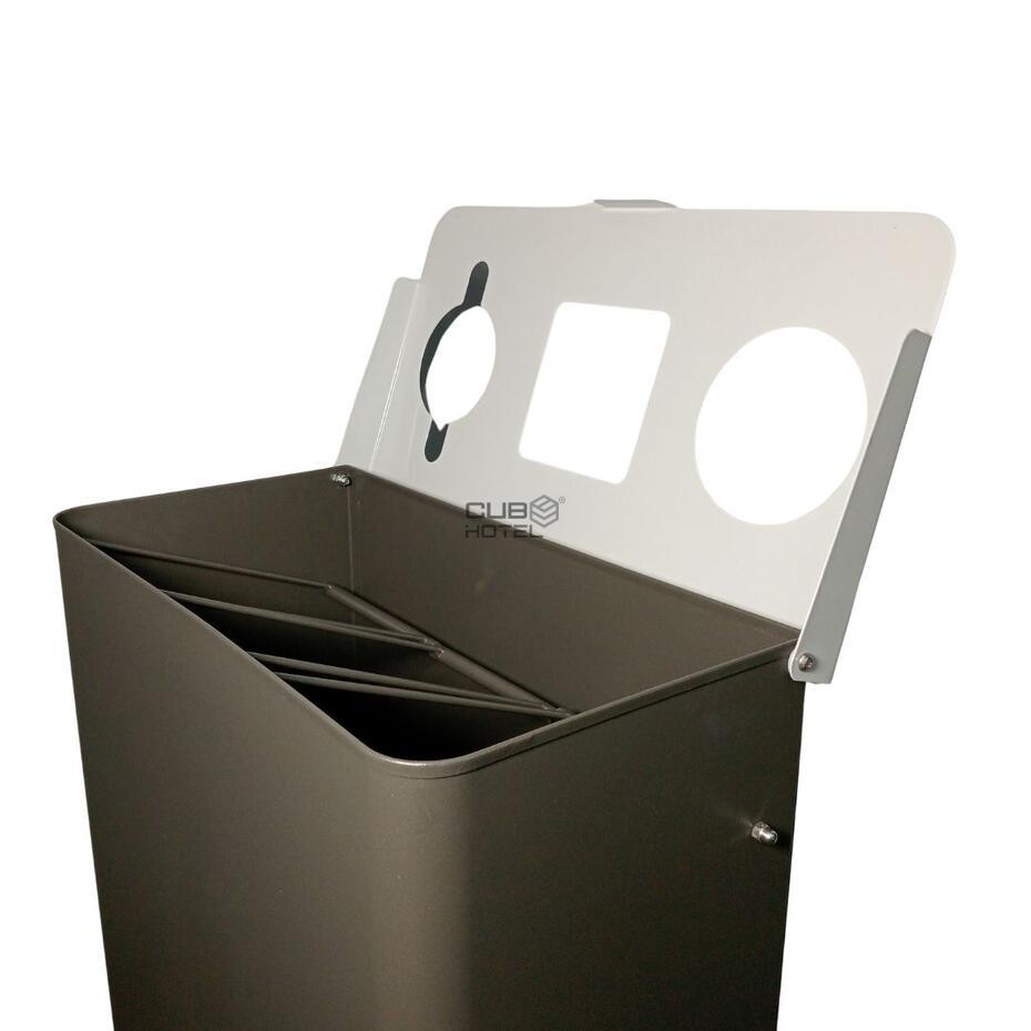 Ecopunto Clasificación de 3x35l Chapa Pintada