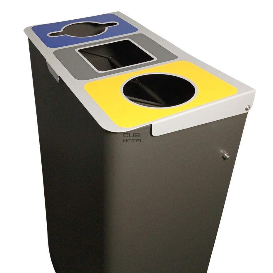 Ecopunto Clasificación de 3x35l Chapa Pintada