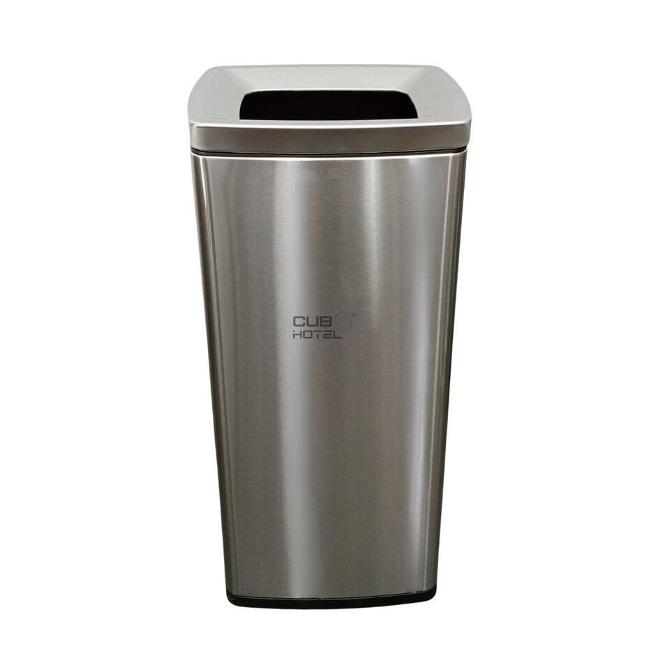 Papeleira Inox 26L Escovado