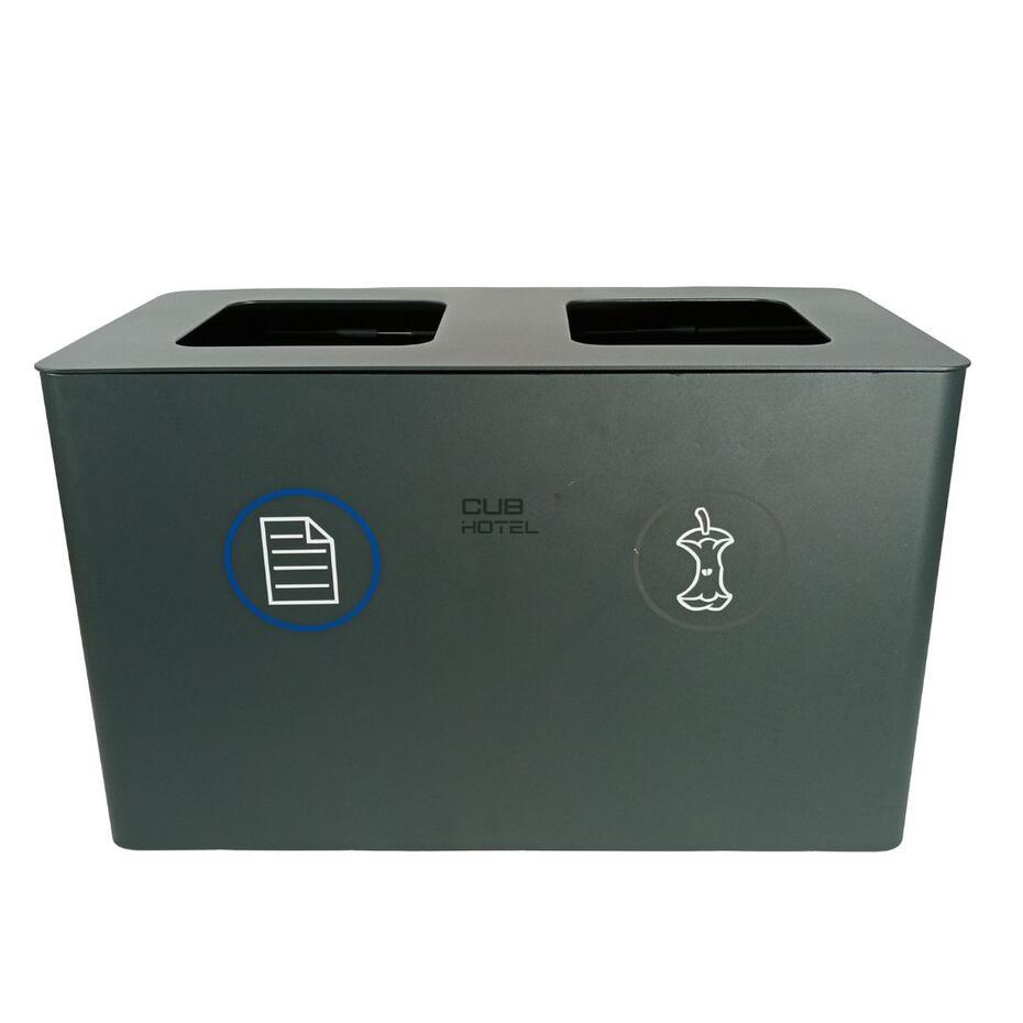 Modular Recycling Bin with 2 to 4 Compartments