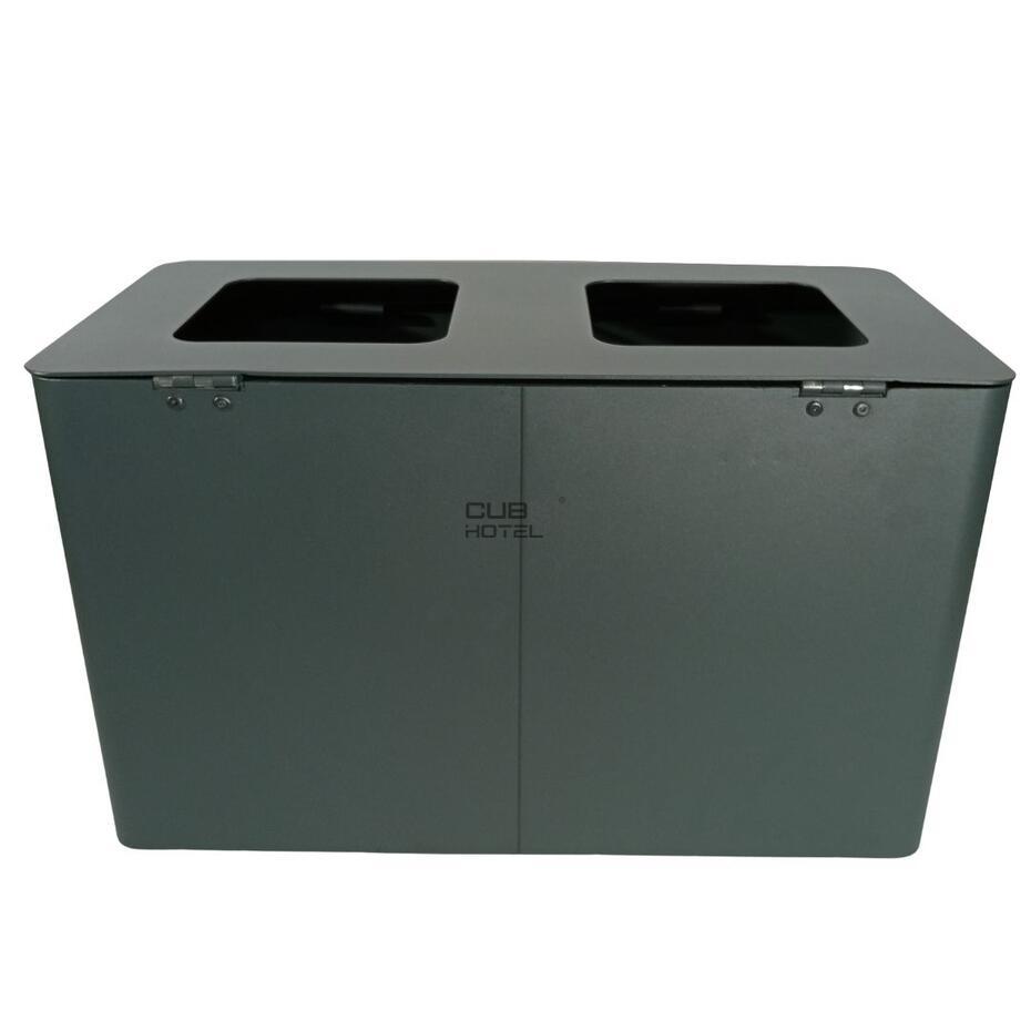 Modular Recycling Bin with 2 to 4 Compartments