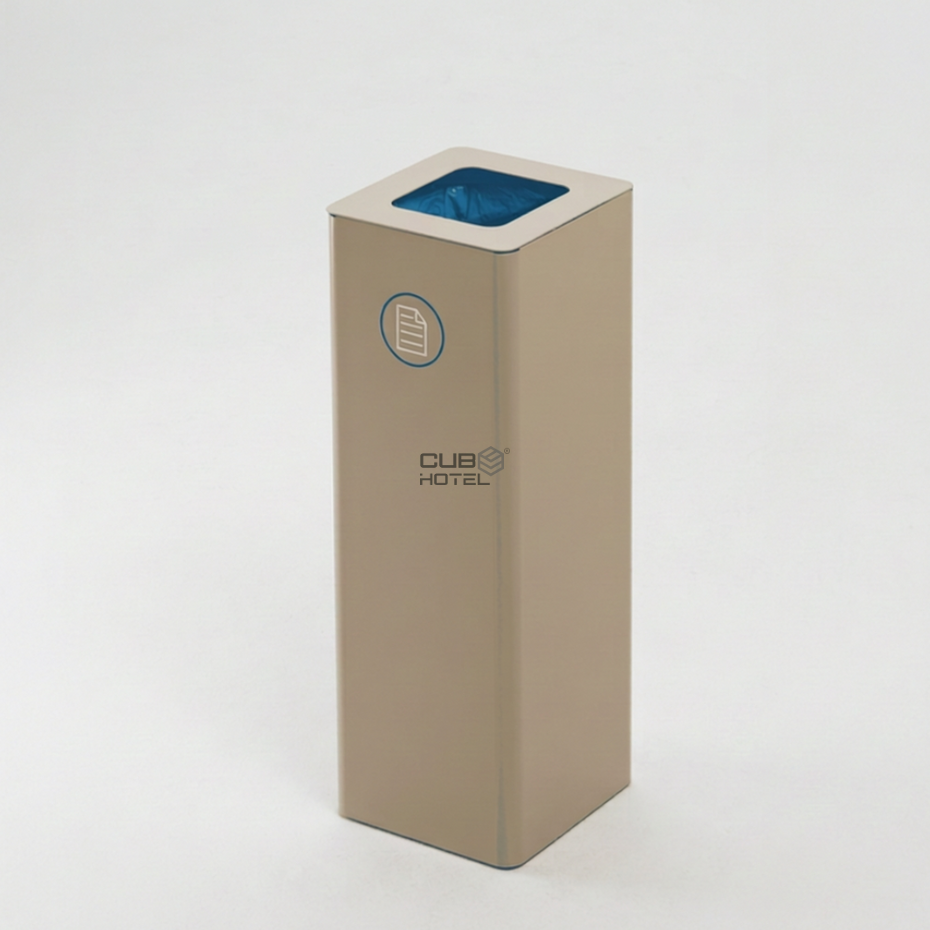 Modular Recycling Bin for Hotels with 1 Compartments