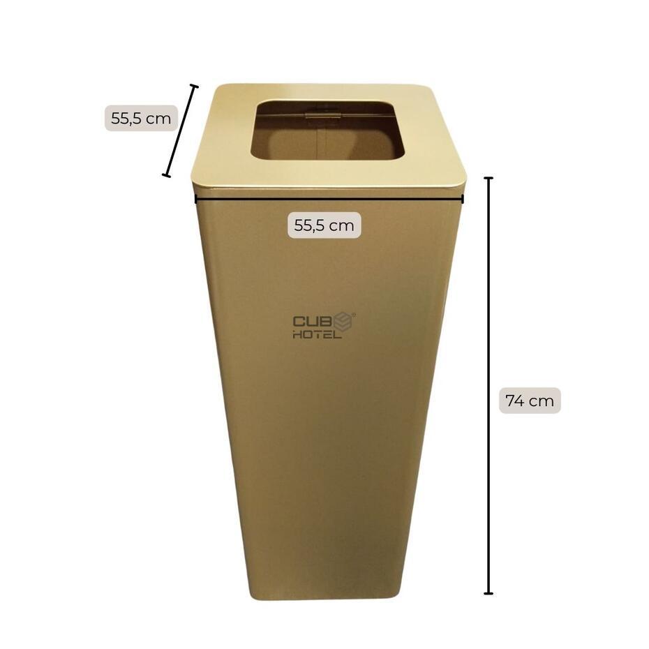 Modular Recycling Bin for Hotels with 1 Compartments