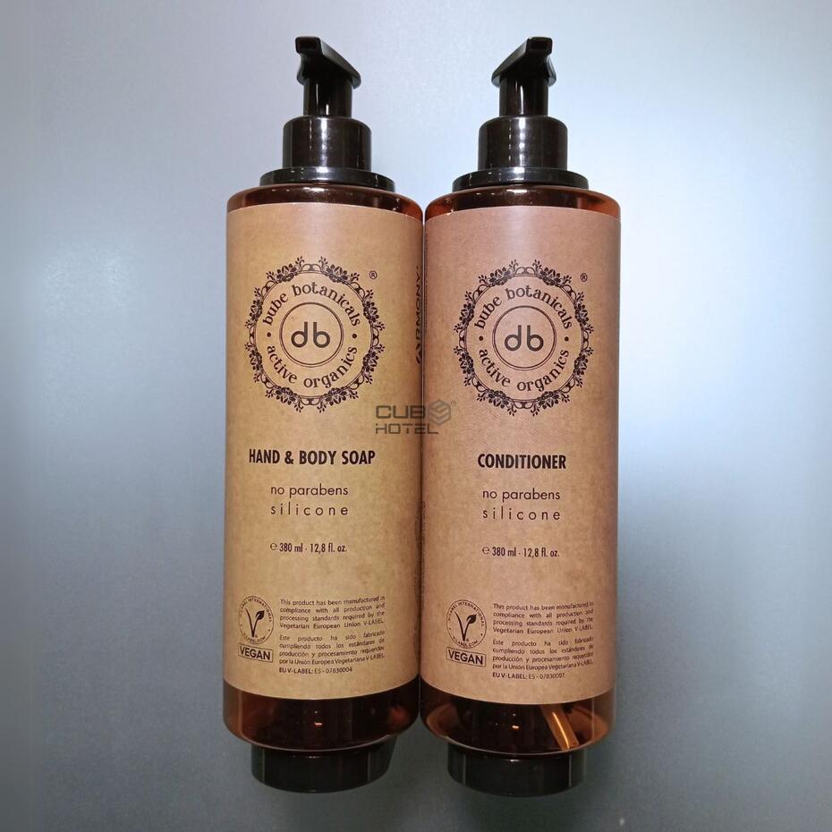 Suporte Parede Preto Amenities para Frasco 480ml