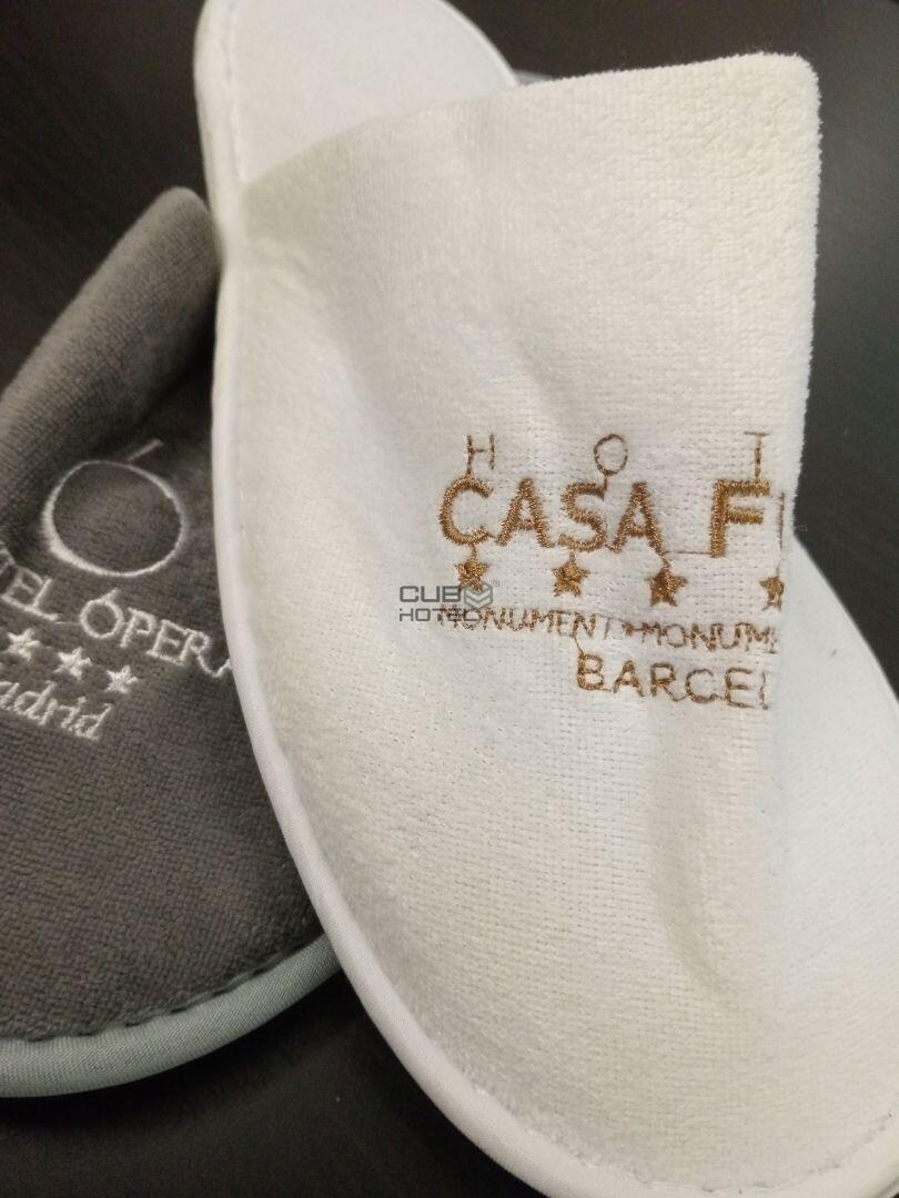 Pantuflas Personalizadas 3000 Pares Mínimo