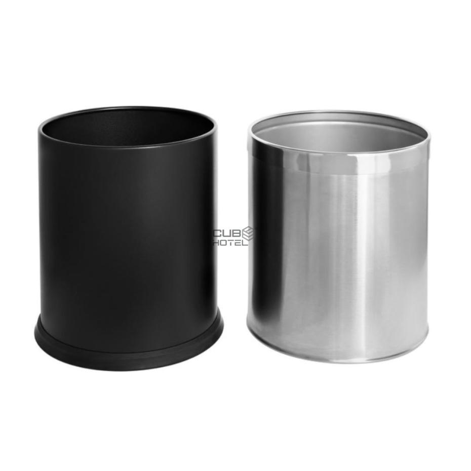 Cubo doble de acero cepillado de 9L THORNTON