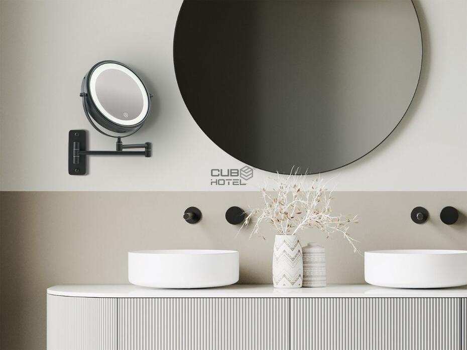 Espejo Extensible de Pared con LED Winchester con Pilas