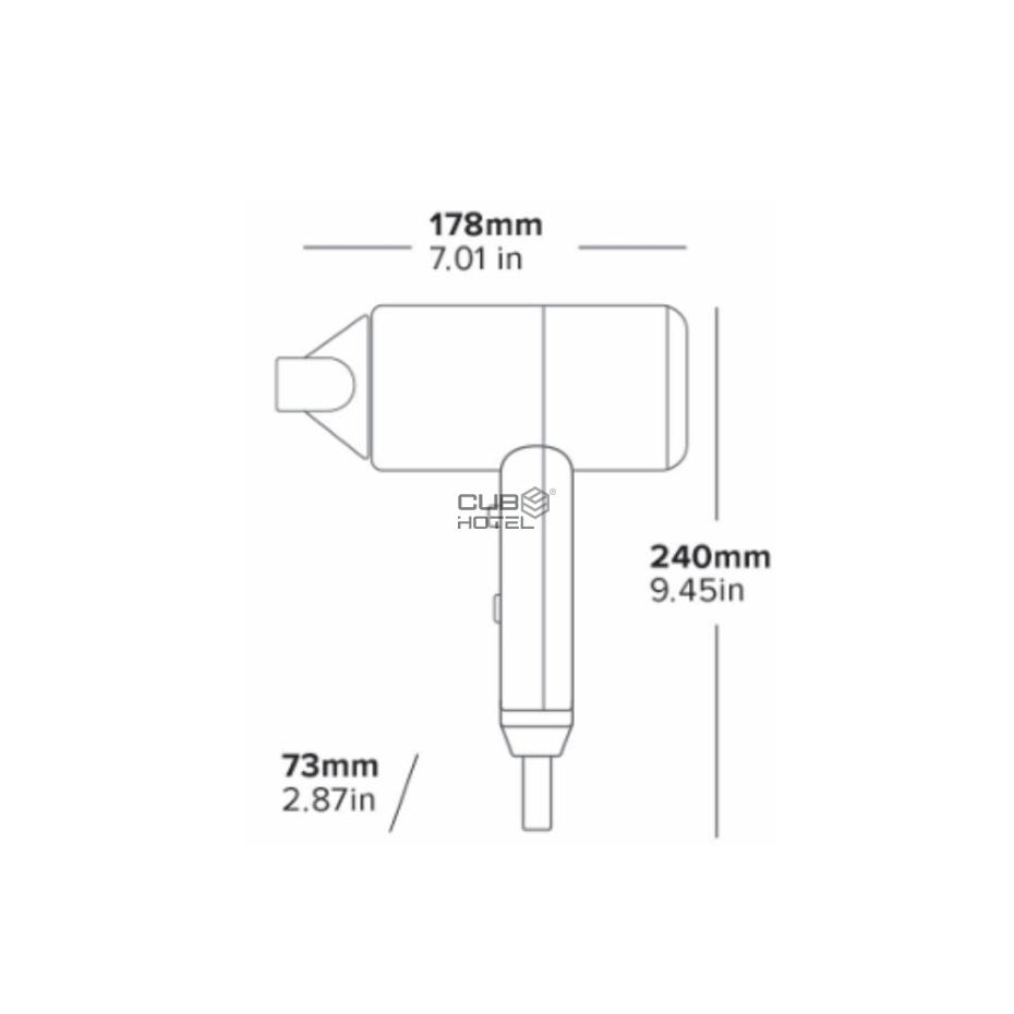 Anti-Frizz IONIC Stratus Hairdryer 1875W