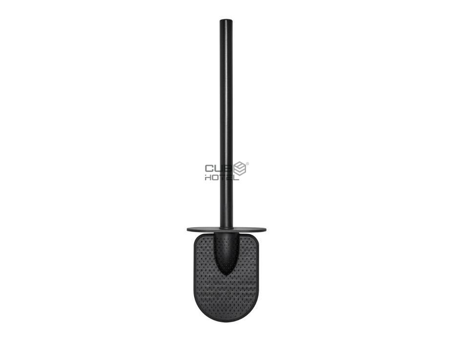 SANA Black Silicone Bathroom Brush
