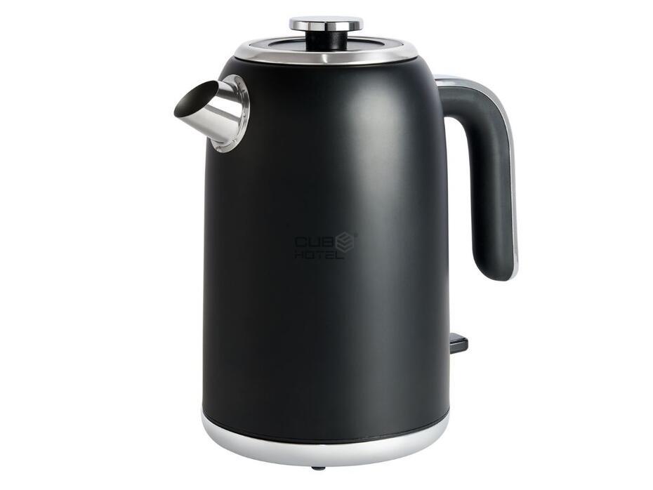Hertford Electric Kettle 1.8L in Black and Chrome