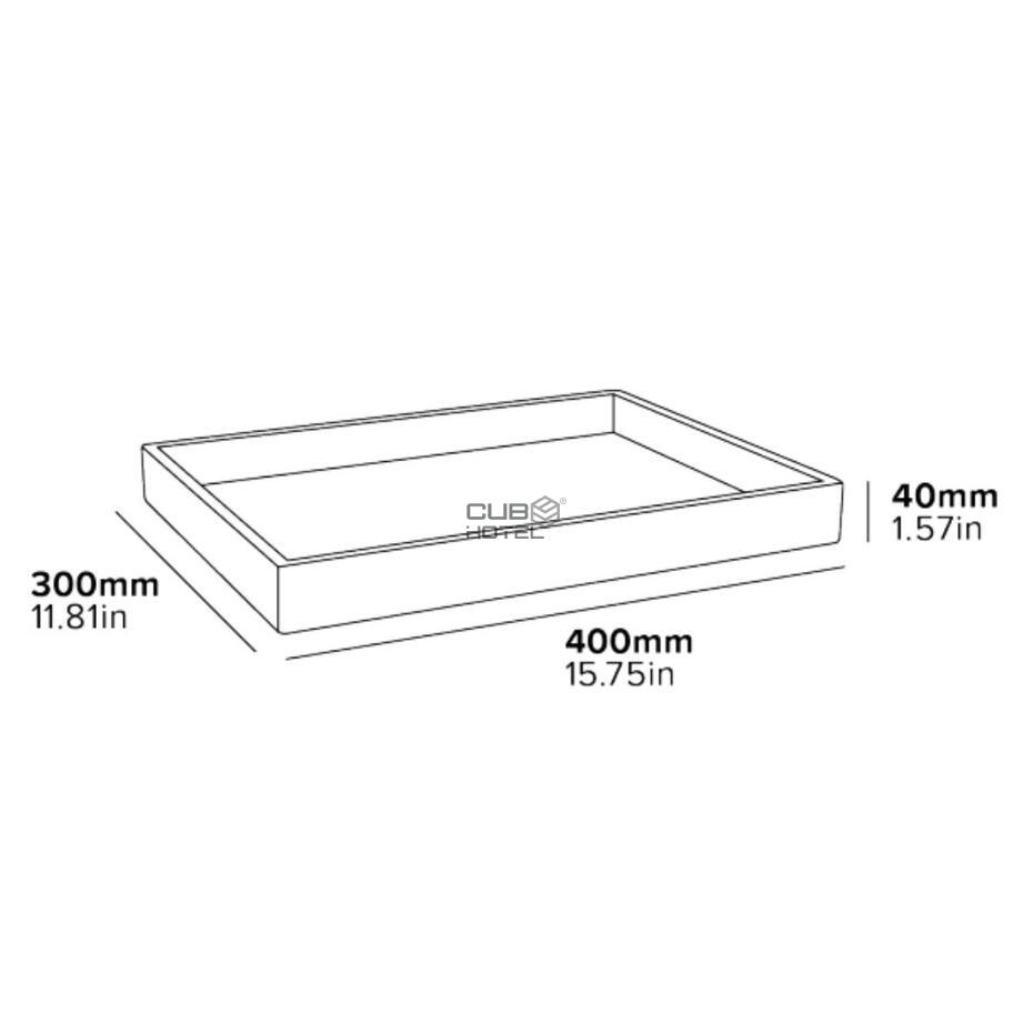 Buxton Standard BUSA Bamboo Tray