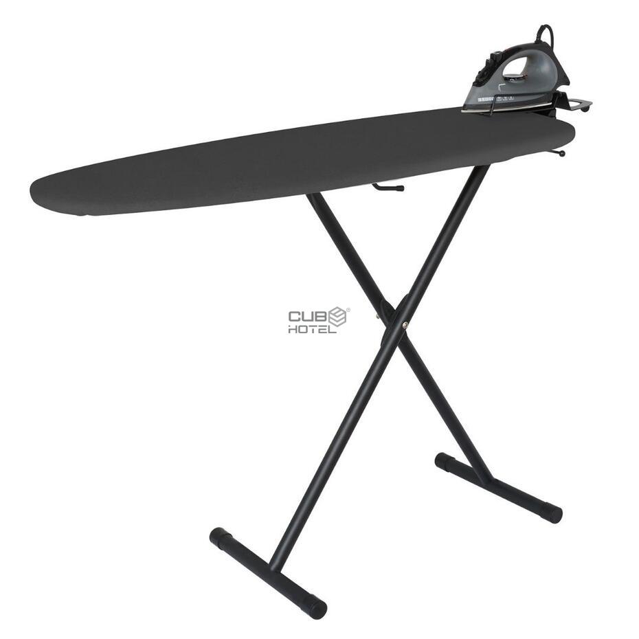 Ironing Board Kit + 1600W Steam Iron + Holder