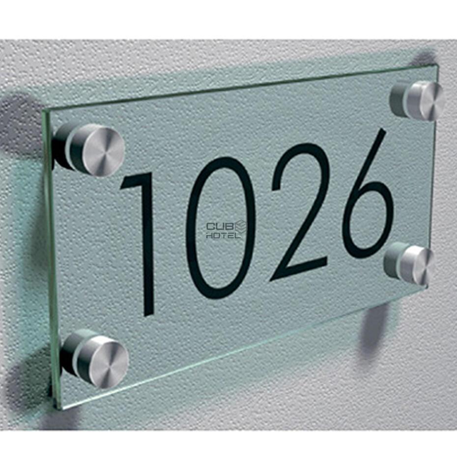 Vidro transparente - 180 x 90mm - com vinil preto