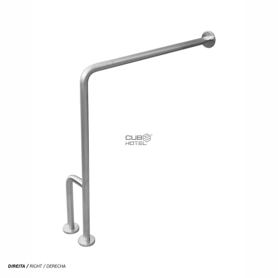 Barra de Apoyo de Pared 850x750 mm