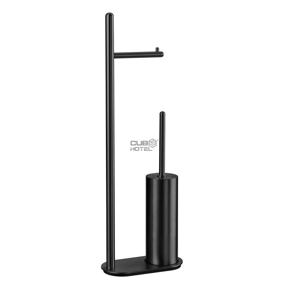 Lid Holder with Stainless Steel Roller Holder Titanium Gold Black