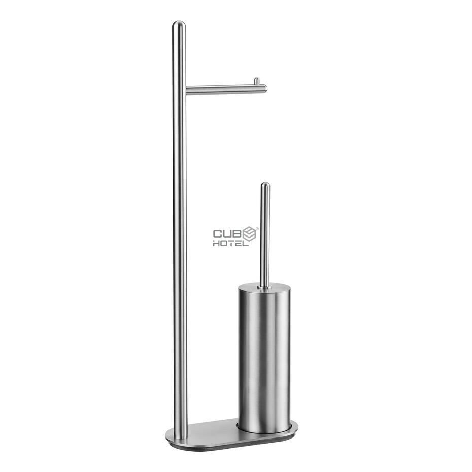 Satin-finished Stainless Steel Roller Holder