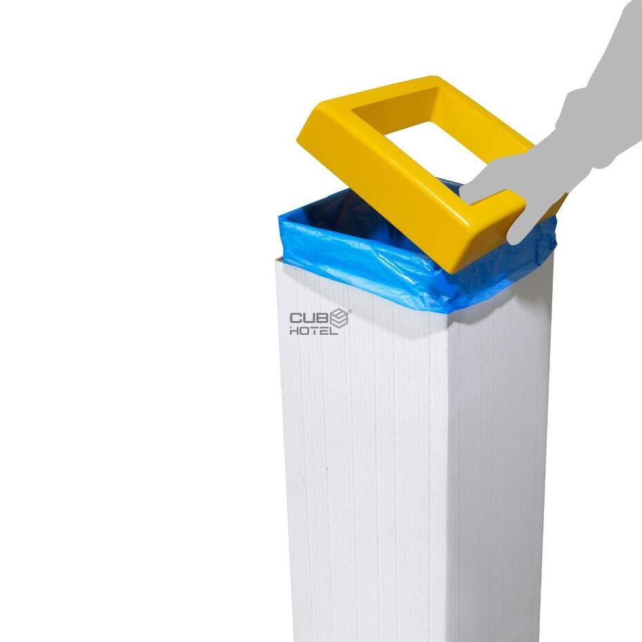 Denia 45L Ecopoint in Cardboard with Plastic Lid