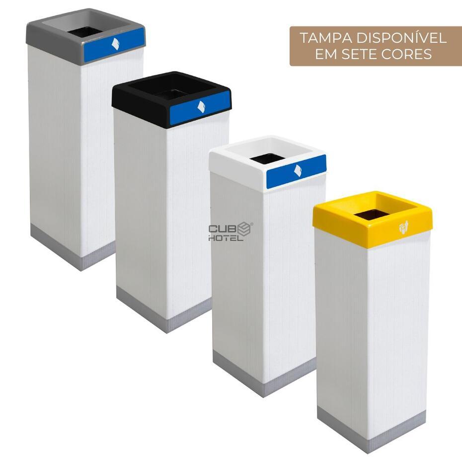 Denia 45L Ecopoint in Cardboard with Plastic Lid
