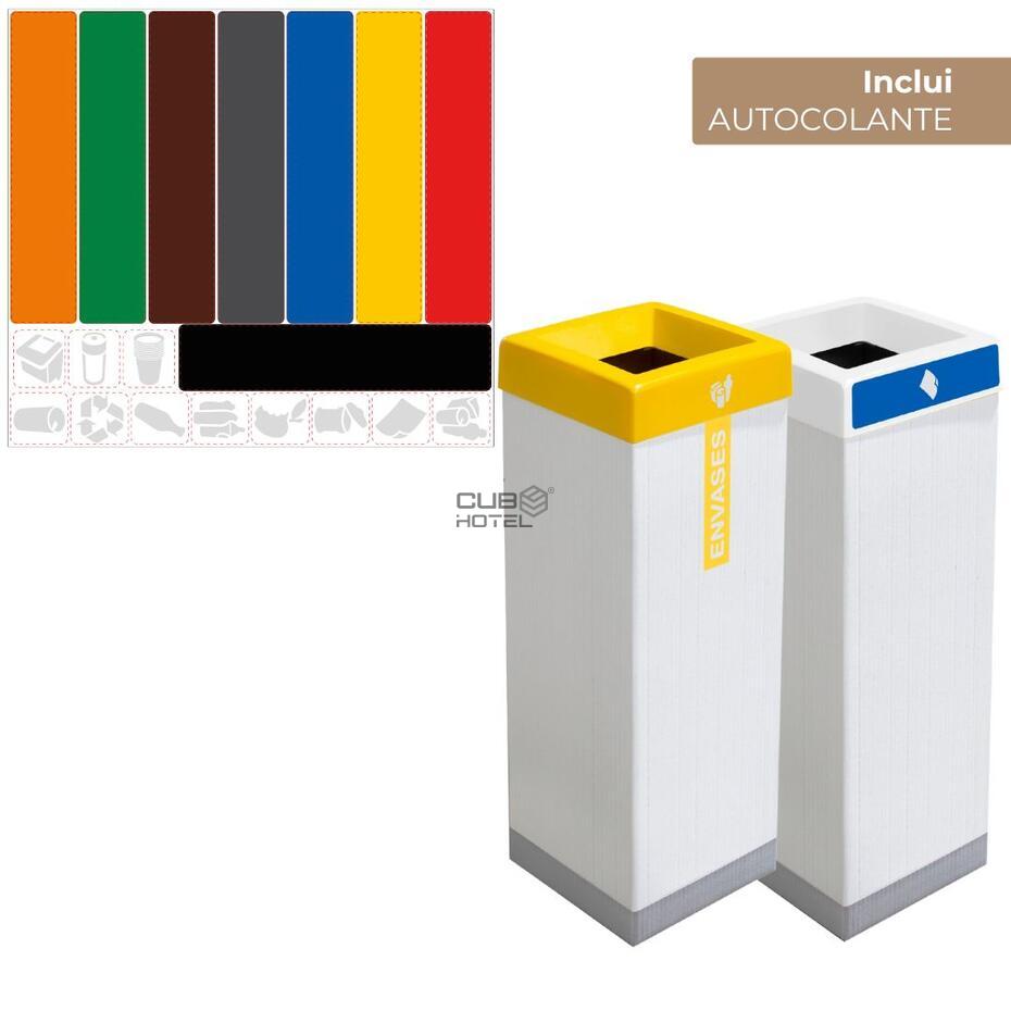 Denia 45L Ecopoint in Cardboard with Plastic Lid