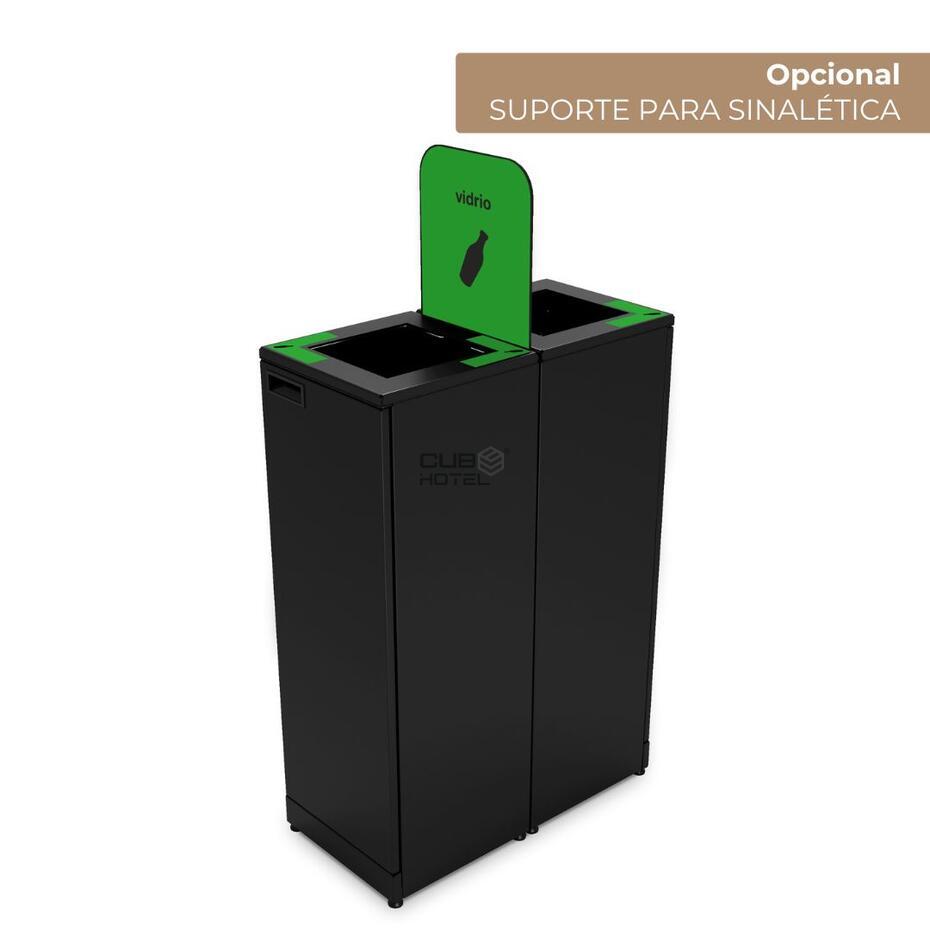 Turin Recycling Bin 65L