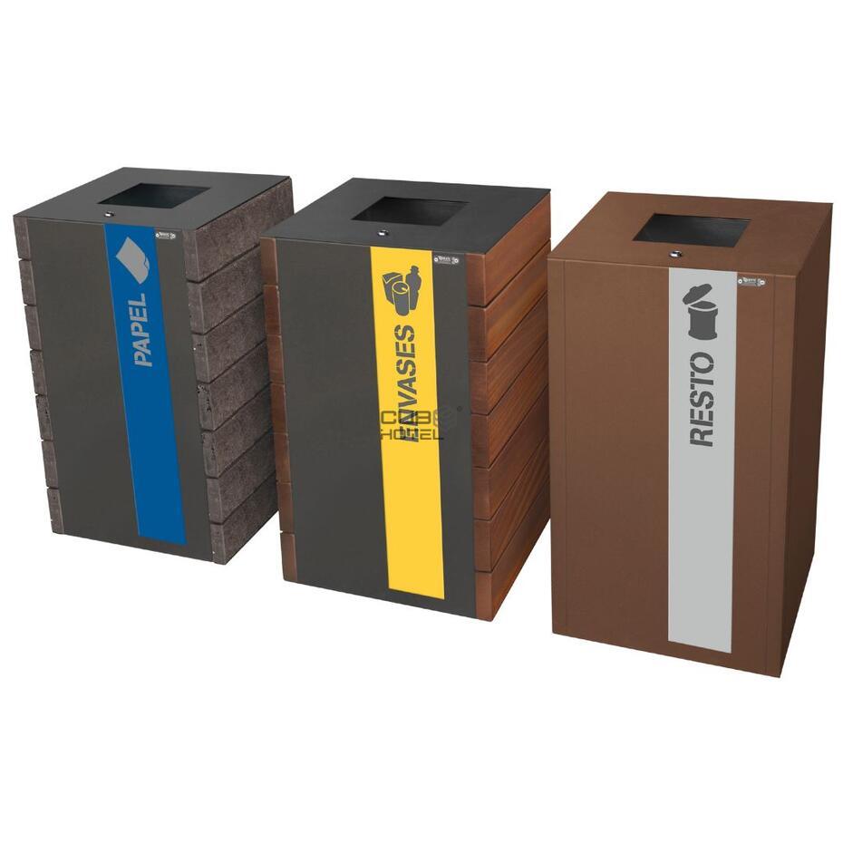 Ecoponto Exterior Valência 100L