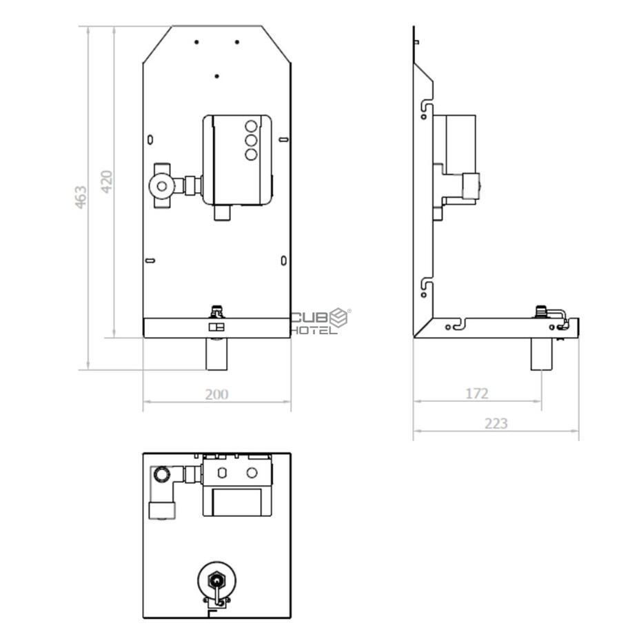 Sistema MUMO Torneira Automatica Sensor