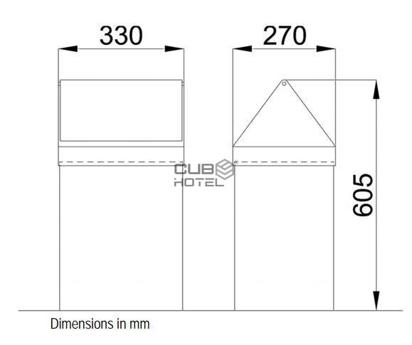 Stainless Steel Pouch 40L