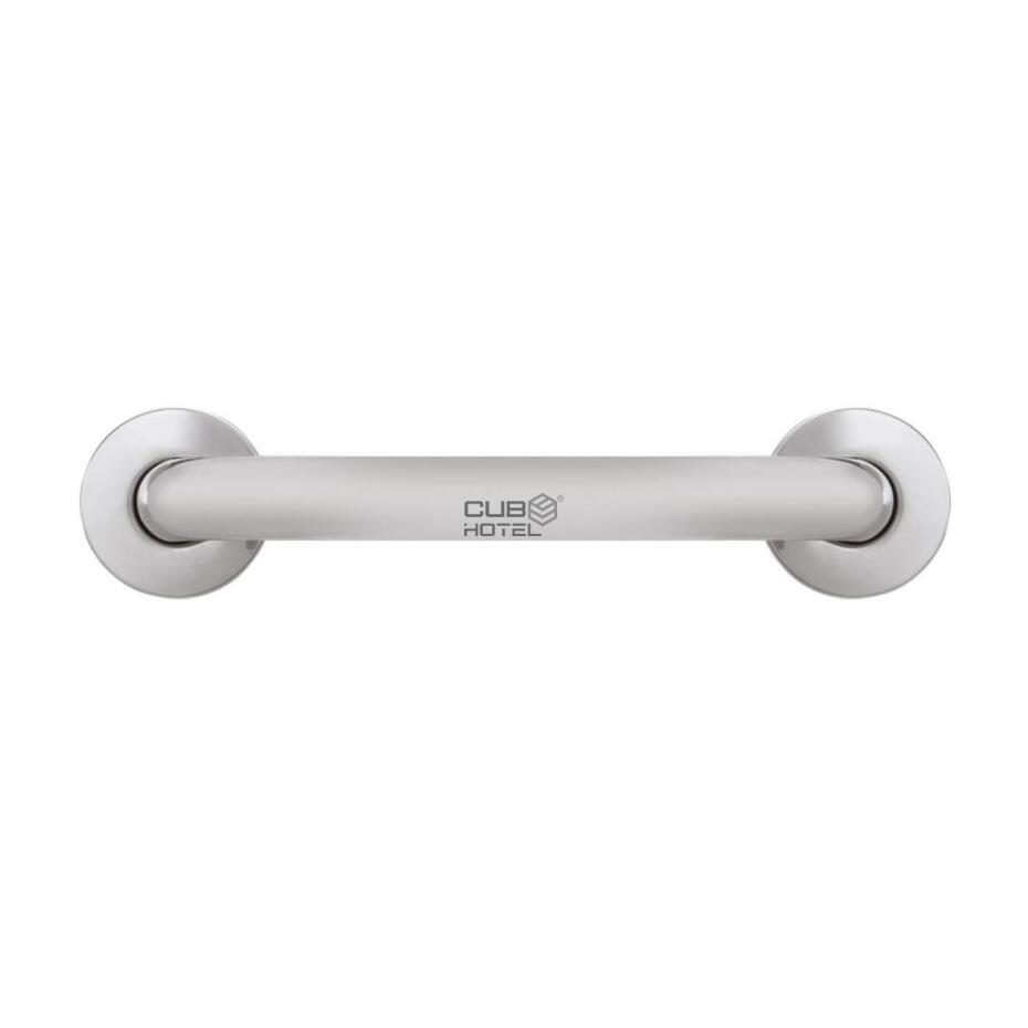 Brushed Stainless Steel Support Bar 30cm