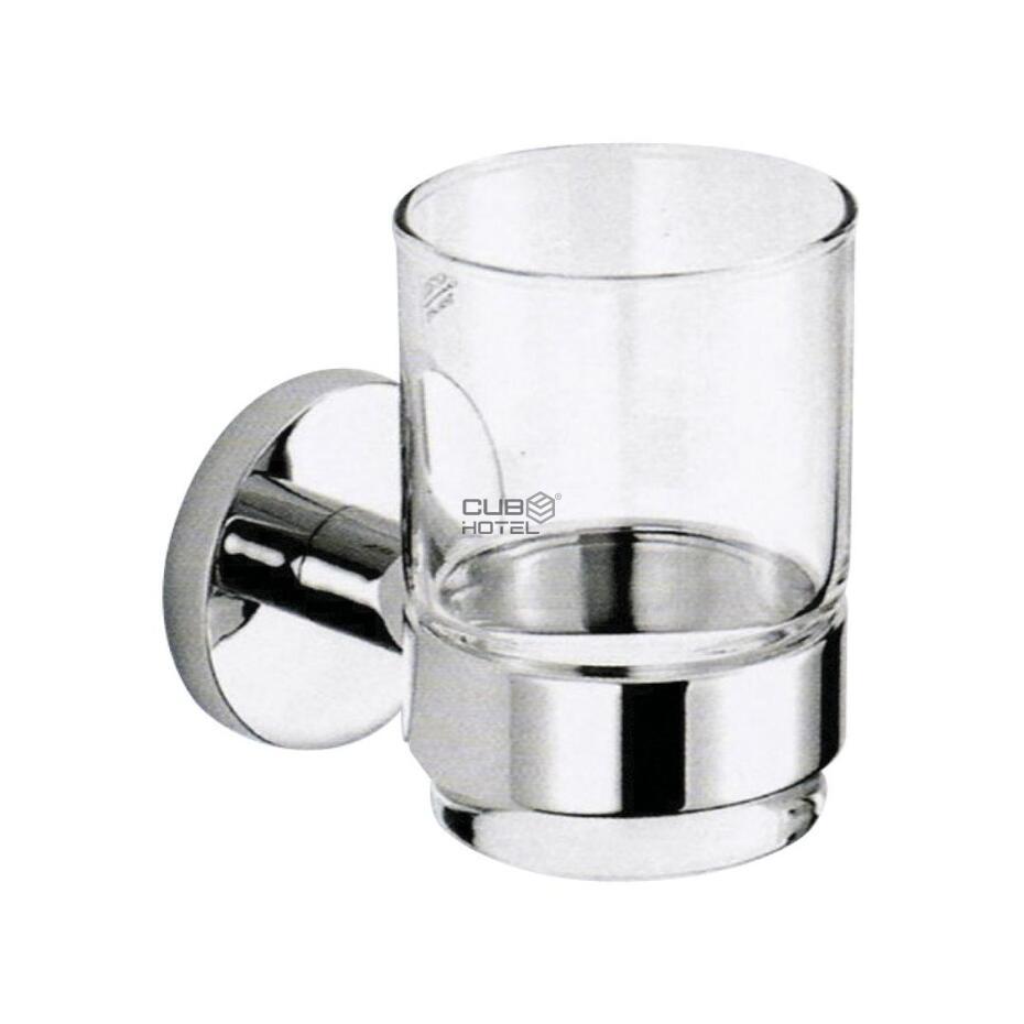 Vaso para Cepillo de Dientes Latón Cromado