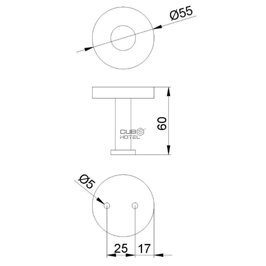 Stainless Steel Hook With Polished Finish