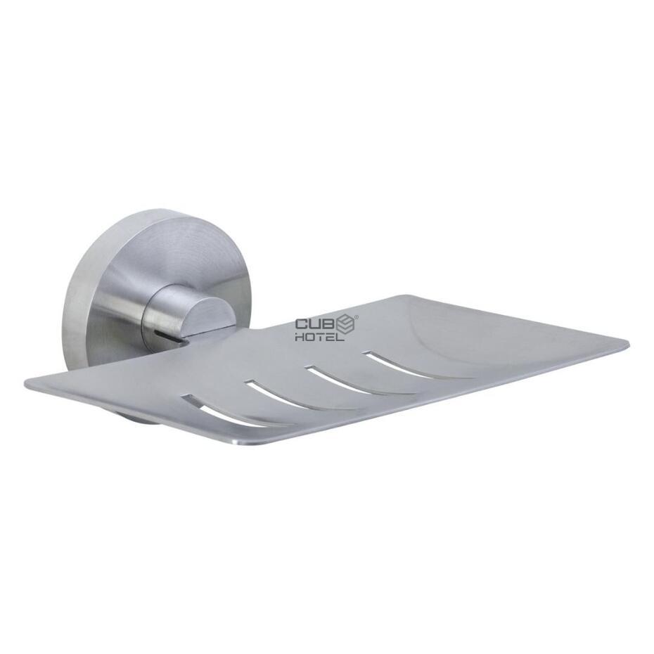 Satin Finished Stainless Steel Soap Dish