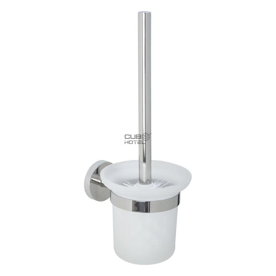 Escova Piaçaba De Parede Inox Brilho