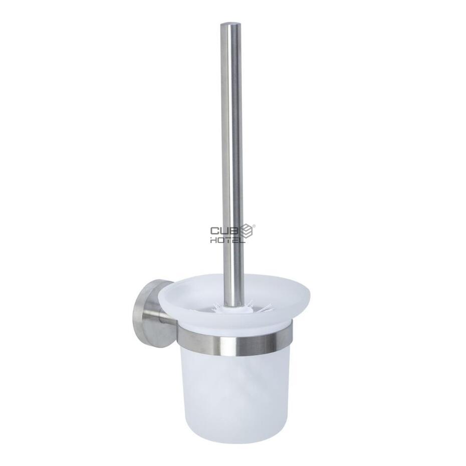 Satin Finished Stainless Steel Toilet Brush