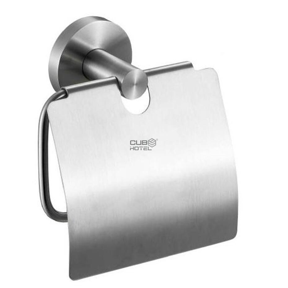 Satin Finished Stainless Steel Toilet Paper Roll Dispenser