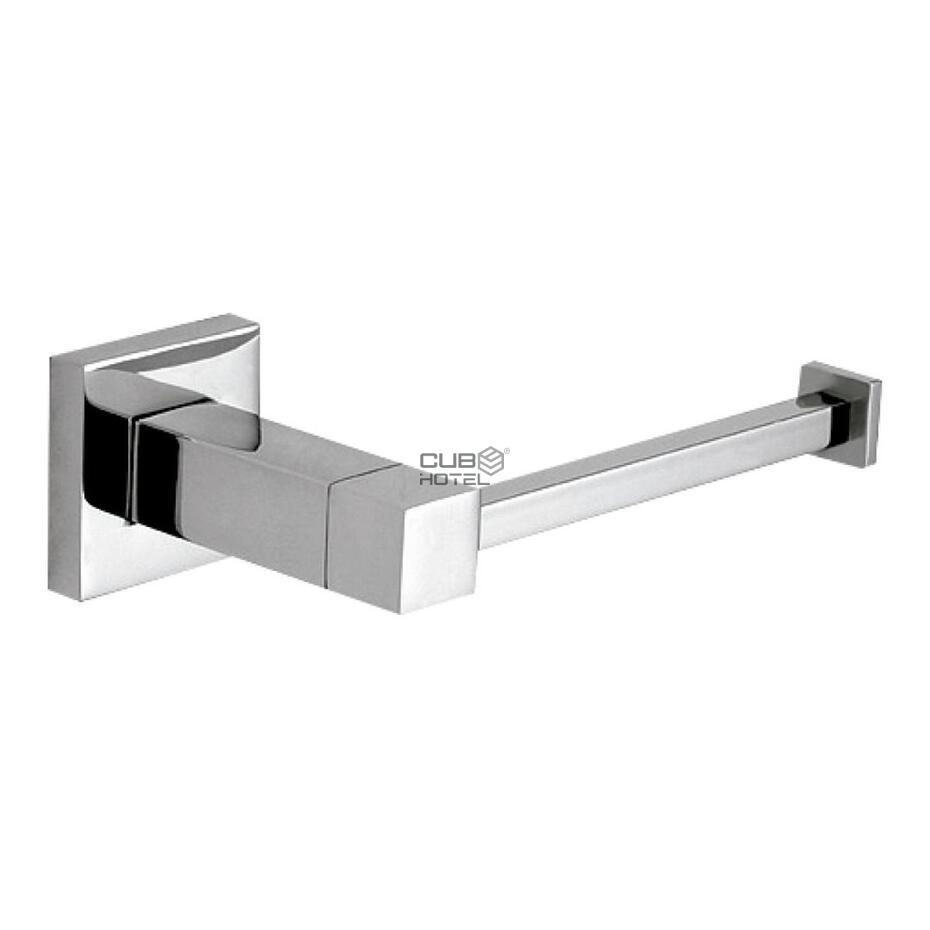 Porta Rolos Em Aço Inox Polido