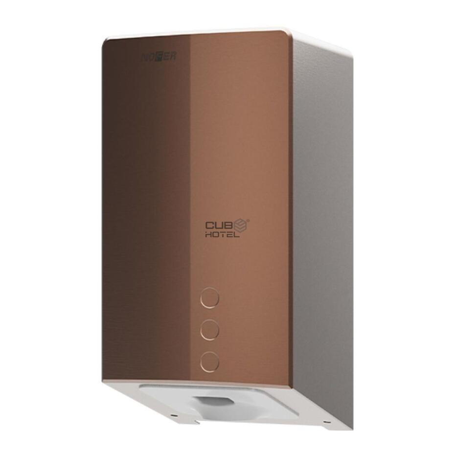 FUGA EVO Hand Dryer Brushed Bronze 800W with HEPA Filter