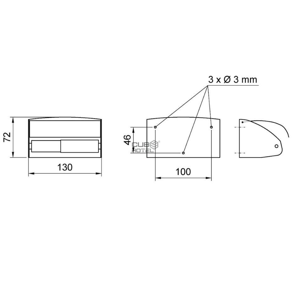 Stainless Steel Toilet Paper Dispenser