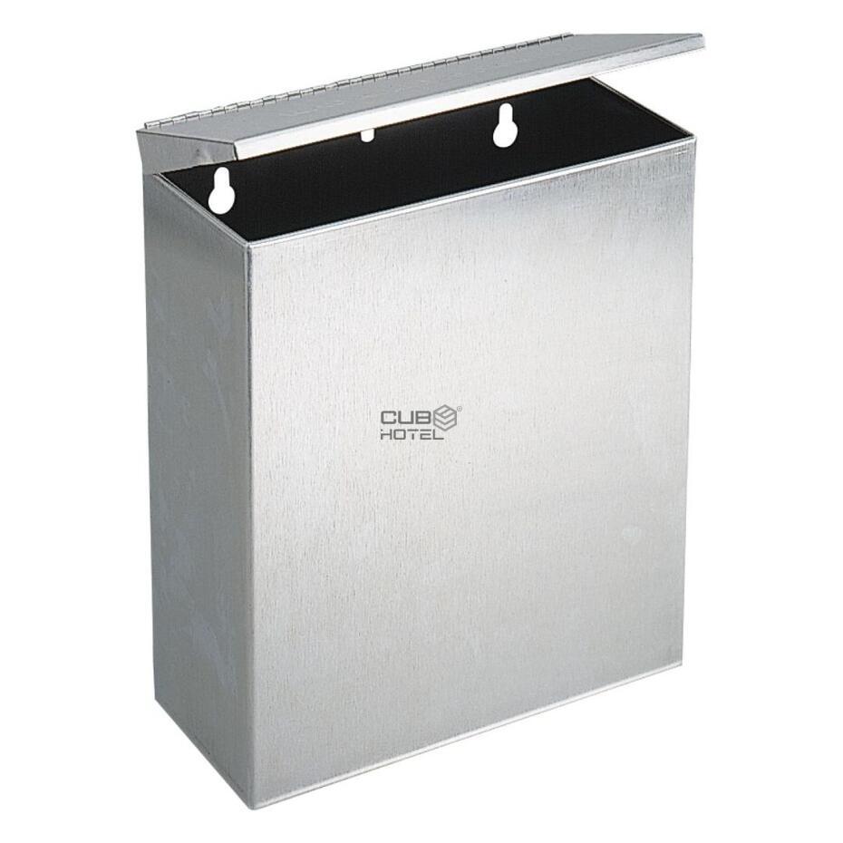  Satin Stainless Steel Wall Toilet Bucket