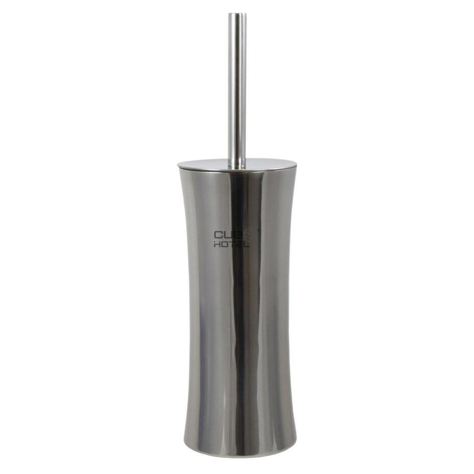 Hourglass Shine Stainless Steel Toilet Brush