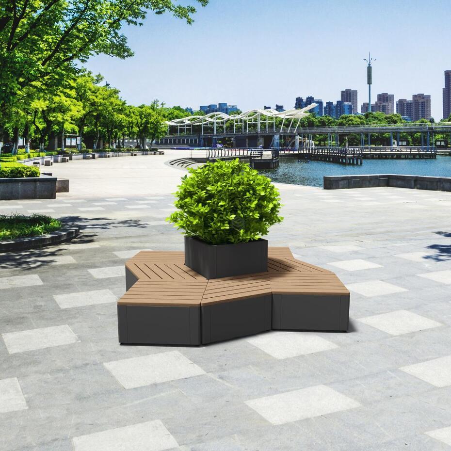  Floreira e Banco Osaka Sistema Modular 