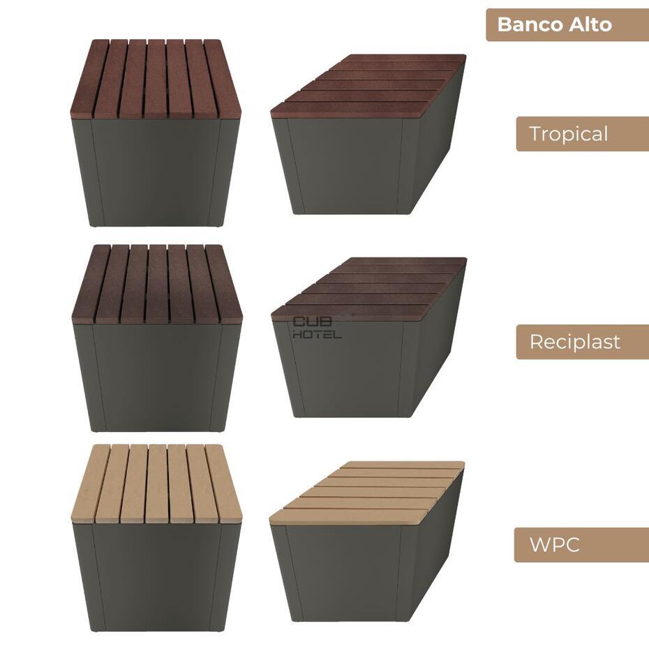  Floreira e Banco Osaka Sistema Modular 