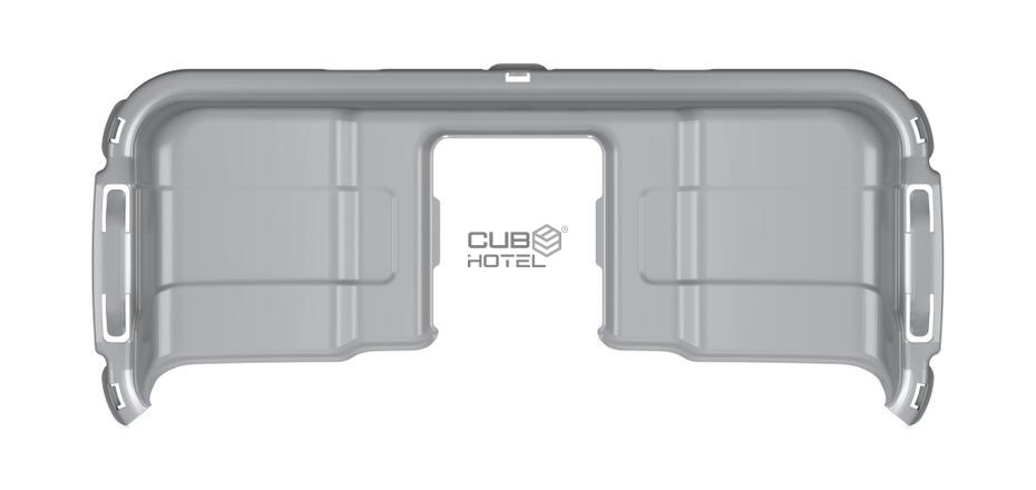 Grey lid for Pockety bucket