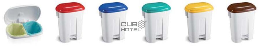 Balde Reciclagem 2 Compartimentos 2X30L
