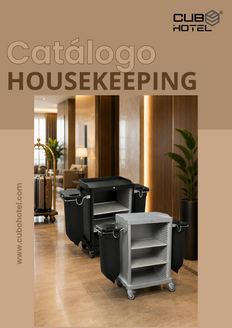 Carro Housekeeping e Minibar
