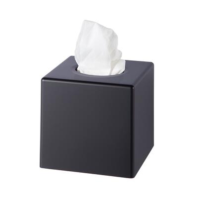 Dispensador Tissue Box Negro Mate